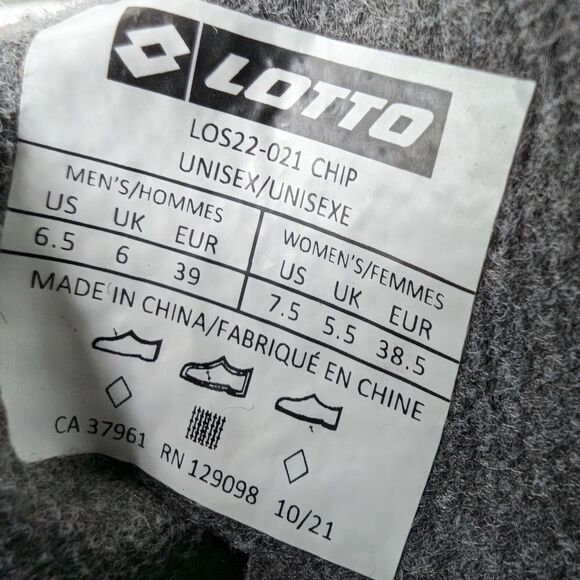 Lotto Unisex Chip Firm Ground Outdoor Soccer Cleats size 7.5 women - Picture 3 of 7